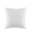 Natori N  Cocoon Quilt Top Sham, European In White