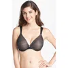 Natori N  'conceal' Full Figure Underwire T-shirt Bra In Black