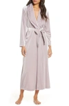 Natori Natalie Velvet Robe In Viola