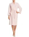 Natori Nirvana Robe Women's Xs Pink Fleece Lined Belted Waist Sleepwear Erk145 In Pink