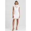 Natori Nishi Lace Sheath Dress In White