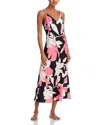 Natori Niwashi Nightgown In Pink/black