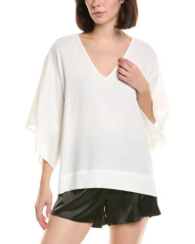 Natori Onsen Kimono Top In White