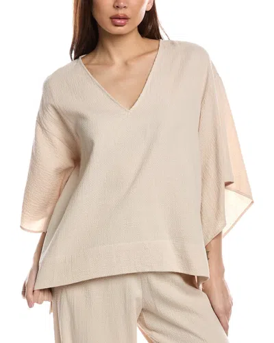 Natori Onsen Top In Brown