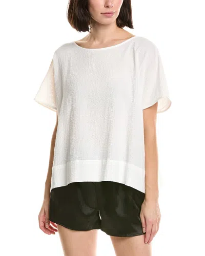 Natori Onsen Wedge Top In White