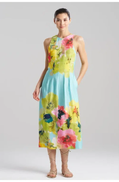 Natori Ophelia Seamed Dress In Multi