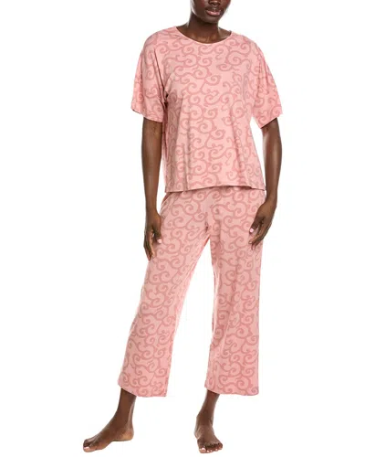 Natori Ottoman Pj Set In Multi