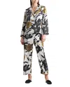 Natori Peony Blossom Pajama Set In Neutral