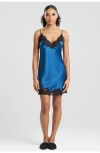 Natori Peony Glamour Chemise In Blue