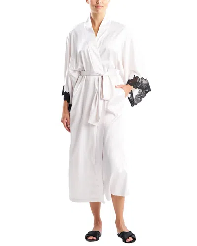 Natori Peony Glamour Robe In White