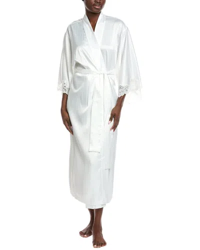 Natori Peony Glamour Robe In White