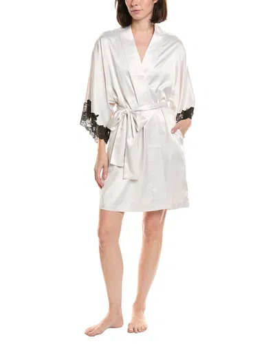 Natori Peony Glamour Robe In White