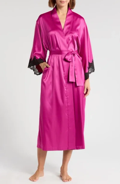 NATORI NATORI PEONY GLAMOUR SATIN ROBE