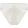 Natori Peony Hipster Brief In Light Ivory