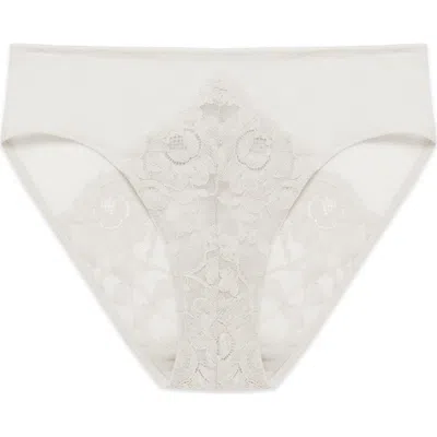 NATORI NATORI PEONY LACE & MESH HIPSTER PANTIES