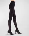 Natori 2-pack Perfectly Opaque Control-top Tights In Black
