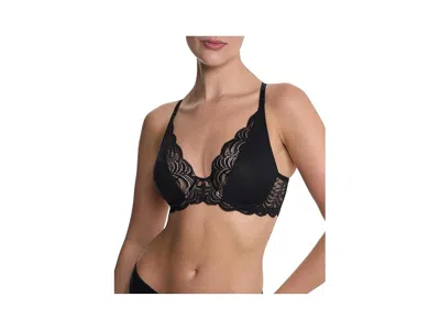 Natori Persuasion Convertible Plunge T-shirt Bra In Black