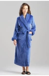 Natori Plush Robe In Blue