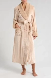 Natori Plush Robe In Beige
