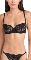 Natori Plush Romance Balconette Underwire Black
