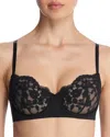 Natori Plush Romance Balconette Bra In Multi