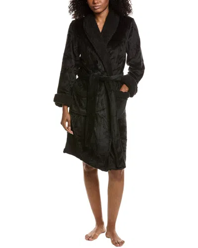NATORI NATORI PLUSH SHERPA SHORT ROBE