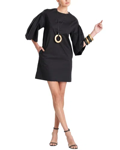 Natori Poplin Mini Dress In Animal Print