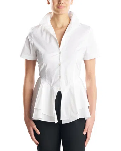 Natori Poplin Shirt In White