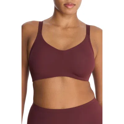 Natori Power Comfort Underwire Sports Bra In Grape Wine