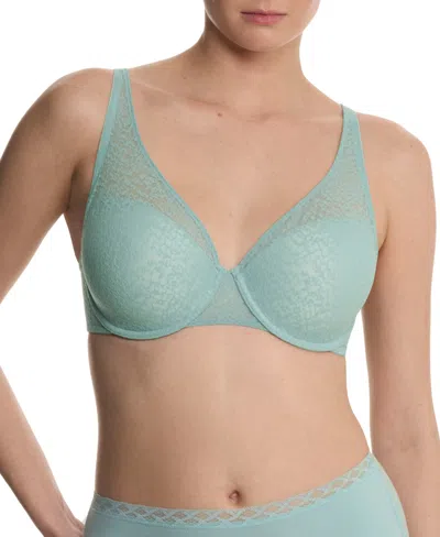 Natori Pretty Smooth Full Fit Smoothing Contour Underwire 731318 In Blue
