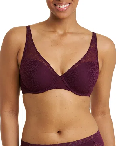 Natori Pretty Smooth Full Fit Smoothing Contour Underwire Bra In Brown