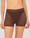 Natori Pretty Smooth Lace Shortlette In Java