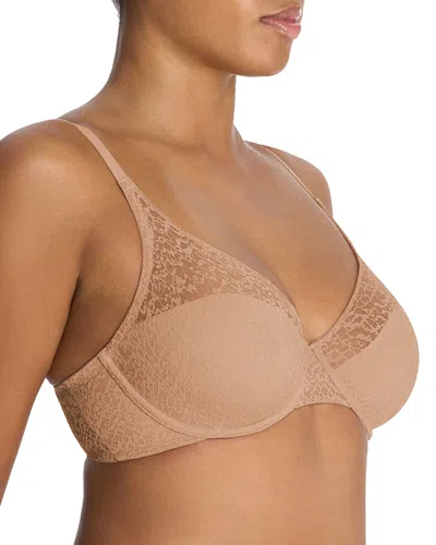 Natori Women's Pretty Smooth Seamless Underwire Bra 734318 In Buff