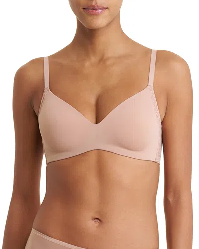 Natori Pretty Smooth Wireless T-shirt Bra In Neutral
