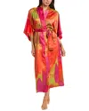 Natori Printed Robe In Red