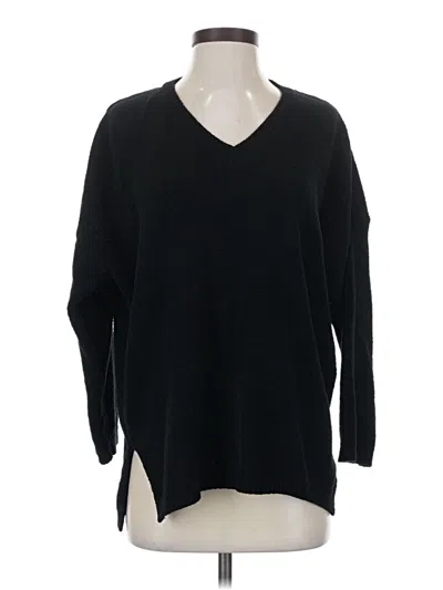 Pre-owned Natori Pullover Sweater In Black