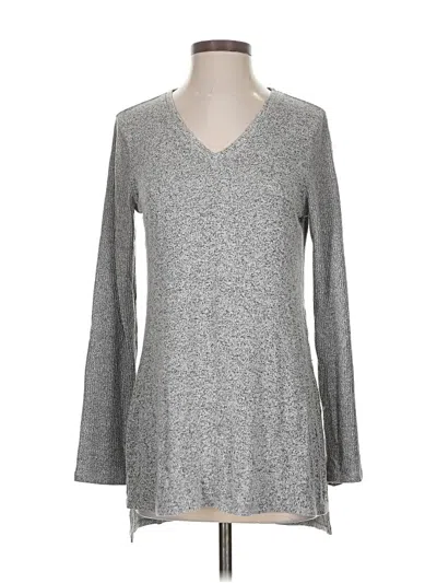 Pre-owned Natori Pullover Sweater In Gray