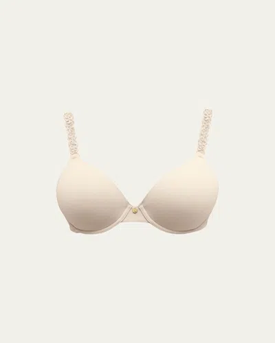 Natori Pure Luxe Contour Underwire Bra In Neutral
