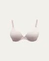 Natori Pure Luxe Underwire T-shirt Bra In Rose Beige  Pink Pearl
