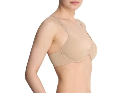 Natori Pure Luxe Convertible Front Close Contour Underwire In Neutral