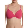 Natori Pure Luxe Underwire T-shirt Bra In Pink