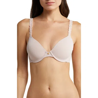 Natori Pure Luxe Underwire T-shirt Bra In White
