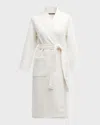 Natori Quilted Infinity Jacquard Robe In Cream