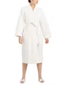 Natori Quilted Infinity Jacquard Robe In Cream