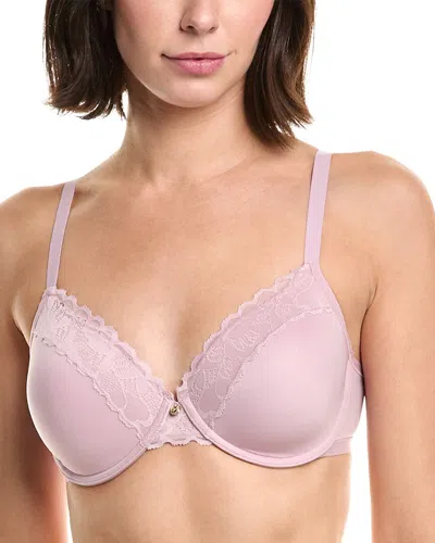 Natori Refined Wireless Plunge Bra In Pink