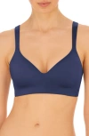 Natori Revelation Wireless Contour Bra In Blue
