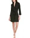 Natori Rib Essential Robe In Black