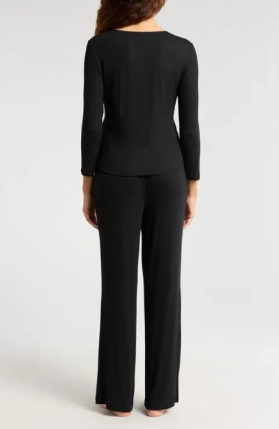 NATORI NATORI RIB ESSENTIALS PAJAMAS