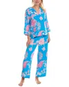 Natori Sanremo Pajama Pant Set In Pink