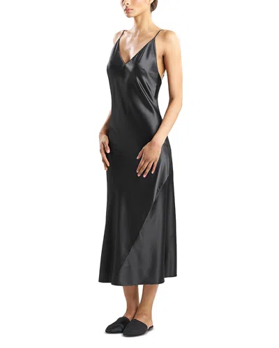 Natori Satin Chemise In Black
